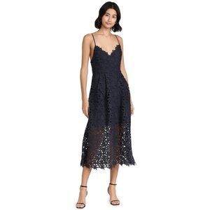 ASTR the Label Lace Midi Dress